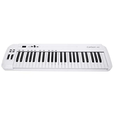 Abbildung von Samson Carbon 49 USB/MIDI Controller Masterkeyboard Tasten inkl. Native Elements Software, Schwarz