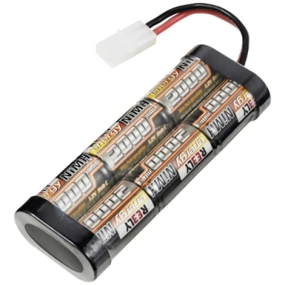 Abbildung von Reely Modelbyggeri batteripakke (NiMH) 7.2 V 2000 mAh Celletal: 6 Stick Tamiya