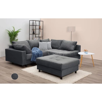 Abbildung von Home affaire Ecksofa Toni L Form, inklusive Hocker und Rückenkissen
