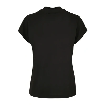 Abbildung von Urban Classics Damen Ladies Oversized Cut On Sleeve Viscose Tee T Shirt, Schwarz, XXL EU