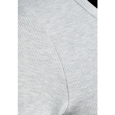 Abbildung von JJXX Feline LS Langarmshirt, Damen, Größe: XS, Light grey melange