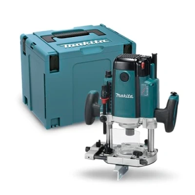 Abbildung von Makita RP2303FC07 Vertikalfräser 2100 W 6, 8, 12 mm, 9000 23000 min 1, 6,2kg, MAKPACK