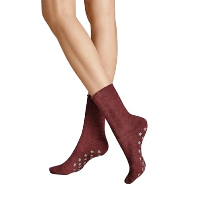 Abbildung von Hudson Damen Socken Homepads antirutsch Purple red 0402 39 42