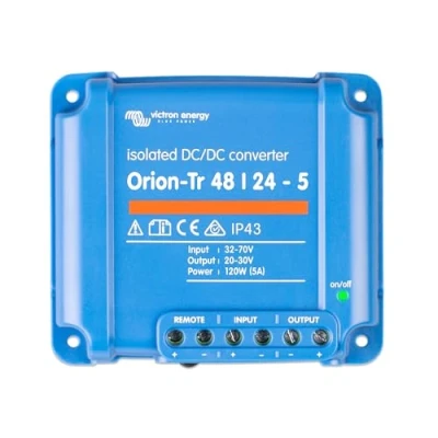 Abbildung von Victron Energy Orion Tr Spannungswandler 48/24 Volt 5 Ampere 120 Watt IP43 Geschützt DC Konverter für Doppelbatteriesysteme Isoliert