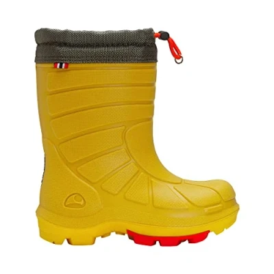 Abbildung von Viking Unisex Kinder Extreme Warm Schneestiefel, Yellow Olive, 33 EU Schmal