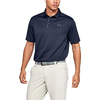 Abbildung von Under Armour TECH Poloshirt, Herren, Größe: XXL, Navy