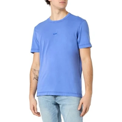 Abbildung von BOSS Tshirt basic, Herren, Größe: Small, Lilla