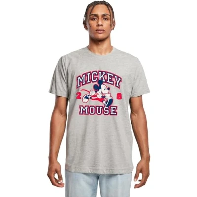 Abbildung von Merchcode Mickey Mouse Tshirt print, Herren, Größe: XL, Heather grey