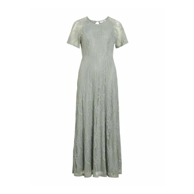 Abbildung von VILA Ballkleid, Damen, Größe: Small, Green milieu