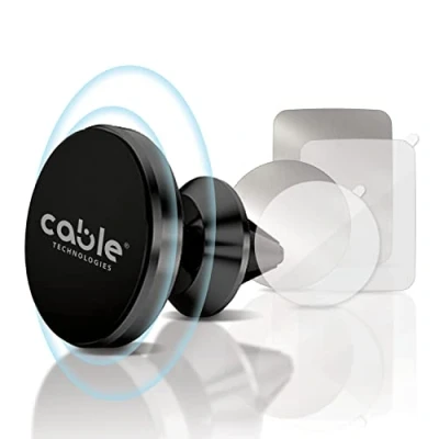 Abbildung von Cable Technologies Magnetische Auto Handyhalterung, Magnet für Auto, Universal Halterung, iPhone 11 12 13 Pro MAX XR X Samsung Galaxy Xiaomi und mehr, oder GPS Gerät