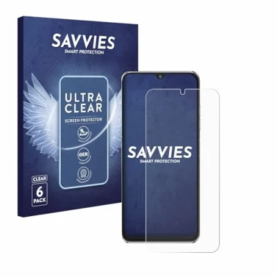 Abbildung von Savvies 6 Stück Schutzfolie für Oukitel C37 Displayschutz Folie Ultra Transparent