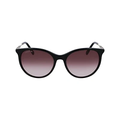 Abbildung von Lacoste Women&#039;s Sunglasses L993S Black with Gradient Brown Lens