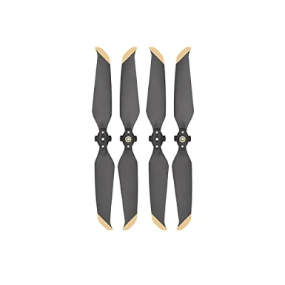 Abbildung von WANGCL 2 Paar Drohnen Propeller, geräuscharm, passend für DJI Mavic Air 2S Zubehör Goldverzierung