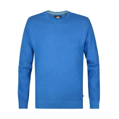Abbildung von Petrol Industries Strickpullover Pebbleview Herren Blau