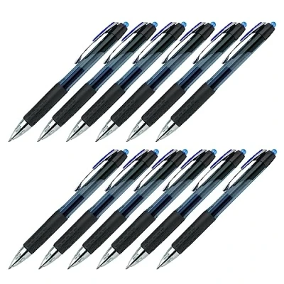 Abbildung von Uni Ball 205059 Gelroller Signo UMN 207, 0,4 mm, blau, 12 Stück