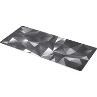 Abbildung von ENDORFY Crystal Black XL, 900x400 mm XXL Mauspad, Glatte Mausführung, bedruckter Saum, Rutschfester Gummiboden, stilvolles Design
