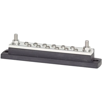 Abbildung von Blue Sea Systems 2105 MaxiBus 250 Ampere Common Sammelschienen (12 x #10 Klemmschrauben)