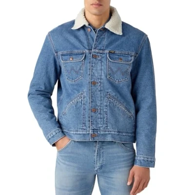 Abbildung von Wrangler Sherpa Jeansjacke, Herren, Größe: Medium, Wranch
