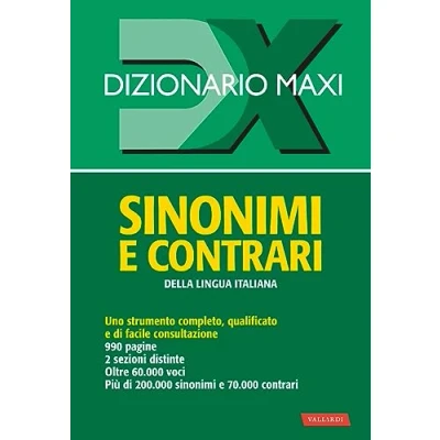 Abbildung von Dizionario sinonimi e contrari della lingua italiana (Dizionario Super)
