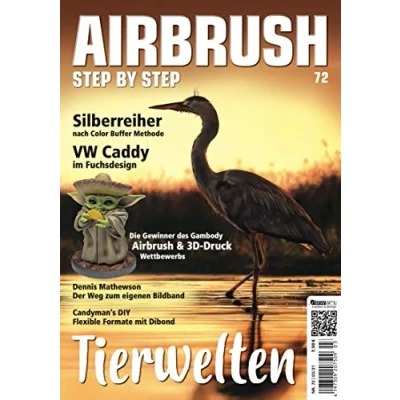 Abbildung von Airbrush Step by 72: Tierwelten (Airbrush Magazin)