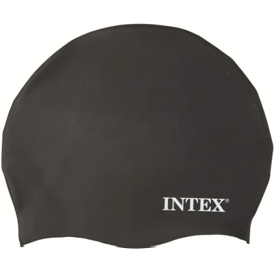 Abbildung von Intex Badekappen für Schwimmer, Bianco/Blu/Nero, Einheitsgröße