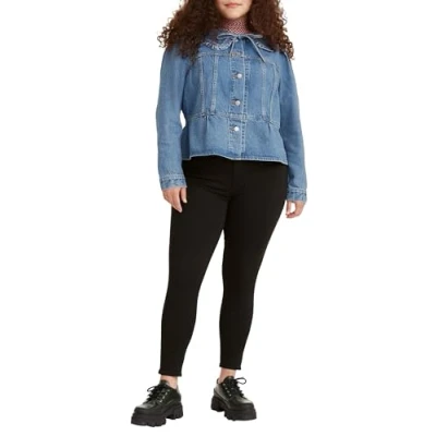 Abbildung von Levi&#039;s MILE HIGH Super Skinny Jeans Fit, Damen, Größe: 30x28, Black galaxy