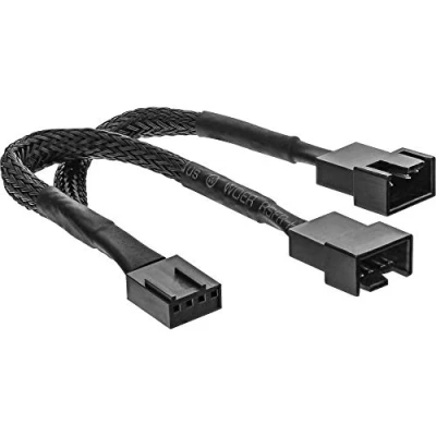 Abbildung von InLine 33328Y Y Kabel für Lüfter PWM, 4pol Molex 1 Stecker / 2 Buchse, 0,15m