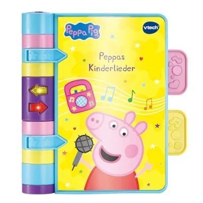 Abbildung von Vtech® Buch Peppa Pig Peppas Kinderlieder, interaktives Lernbuchsystem