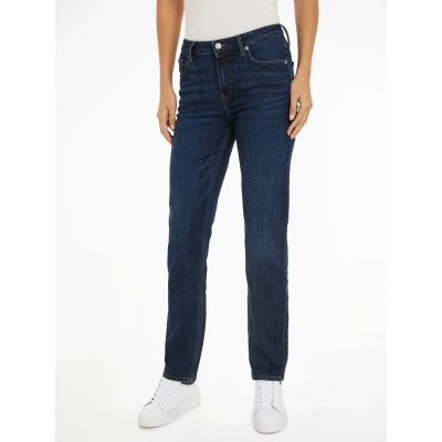 Abbildung von Tommy Hilfiger STRAIGHT Jeans &quot;RELAXED HW GER&quot;, mit Hilfger Logo Badge