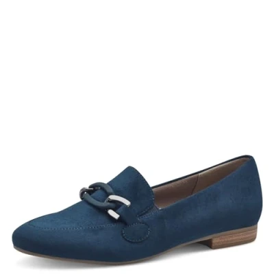Abbildung von Jana Slipper, Damen, Größe: 39, Navy Textil