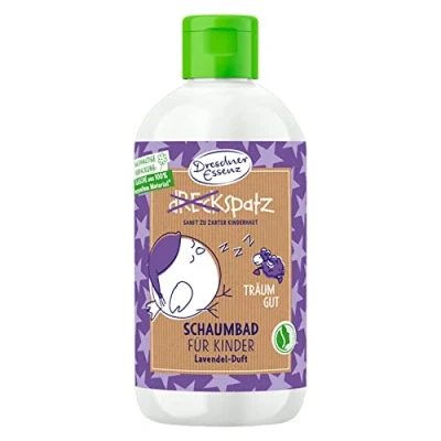 Abbildung von Dresdner Essenz Dreckspatz Schaumbad Träum gut Lavendel Duft 300 ml Badezusatz vegan