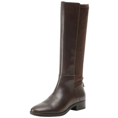 Abbildung von Geox Damen D Felicity Knee High Boot, Coffee, 37 EU