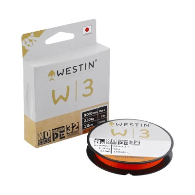 Abbildung von Westin W3 8 Braid Dutch Orange Geflochtene Schnur 0.08mm (135m)