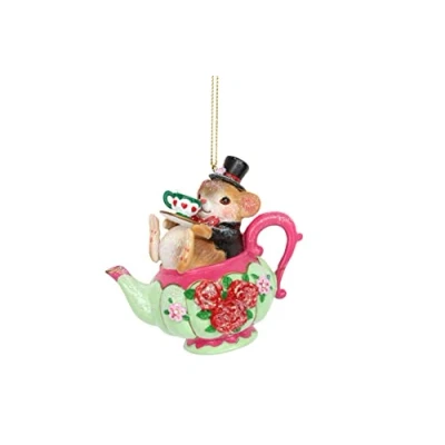 Abbildung von Gisela Graham Dormouse in a Teacup Decoration