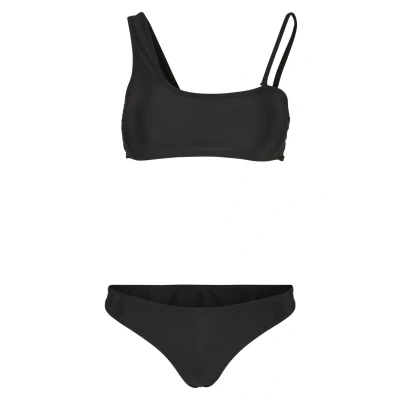 Abbildung von Urban Classics Ladies Recycled Asymmetric TANK TOP Bikini Bikini, Damen, Größe: Large, Black