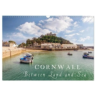 Abbildung von Cornwall Between Land and Sea (Wandkalender 2025 DIN A3 quer), CALVENDO Monatskalender