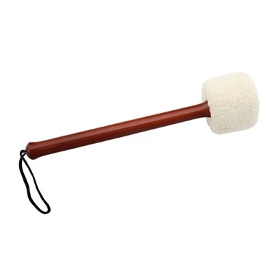 Abbildung von XDrum MBD1 S Konzert Schlägel für große Trommel weich (Drumschlägel, Trommelstock, Konzertschlägel Trommel, Länge: 38cm, Kopfdurchmesser: 8cm)