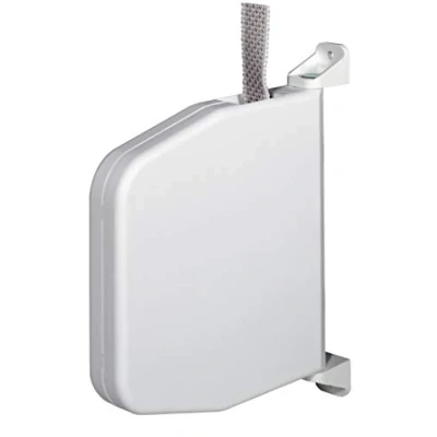Abbildung von 2X Selve Gurtwickler Aufputz Weiss mit Scharniersystem incl. 5m Gurt f. Rolladen