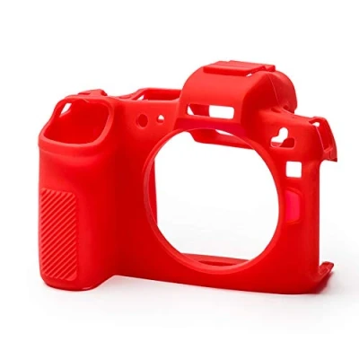 Abbildung von easyCover Silikon Kameratasche Schutz für Ihre Kamera Canon R Rot