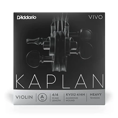 Abbildung von D&#039;Addario Kaplan Vivo Violinensaite Einzelsaite A KV312 4/4H Violinsaiten 4/4 Skala, Hohe Spannung