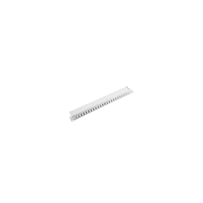 Abbildung von Lanberg AK 1201 S Panel til kabelstyring 49 m grå, RAL 7035 1U 19