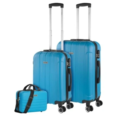 Abbildung von ITACA Gepäck Sets, Reisekoffer, Reisekoffer Set, Kofferset, Hartschalenkoffer, Trolley Luggage Große Auswahl an Koffer &amp; Trolleys für jede Reise! 771115B, Türkis