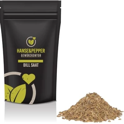 Abbildung von 250g Dill Saat ganz Gewürz Samen Dillsaat Dillsamen Vegan Kräutersamen