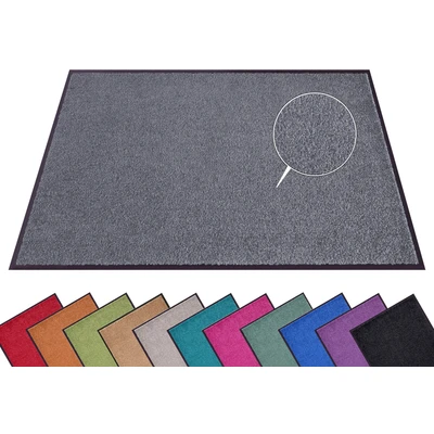 Abbildung von HANSE Home Fußmatte &quot;Wash &amp; Clean&quot;, rechteckig, Schmutzfangmatte, Türmatte, Innen und Außen, Rutschfest, Waschbar