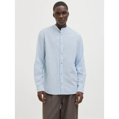 Abbildung von Jack &amp; Jones Esummer Hemd, Herren, Größe: Large, Chambray blue