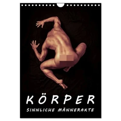 Abbildung von KÖRPER SINNLICHE MÄNNERAKTE (Wandkalender 2025 DIN A4 hoch), CALVENDO Monatskalender