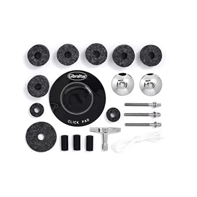 Abbildung von Gibraltar Zubehör Schlagzeug Drummers Tech Kit Schutzpad Bassdrum, Spannschrauben, Unterlegscheiben für Becken, Hülsen, Filzstücke, Snareschnüre, Stimmschlüssel, SC DTK