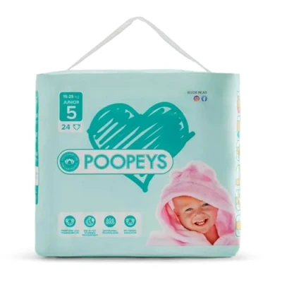 Abbildung von Poopeys Windeln 5 JUNIOR 15 25 KG