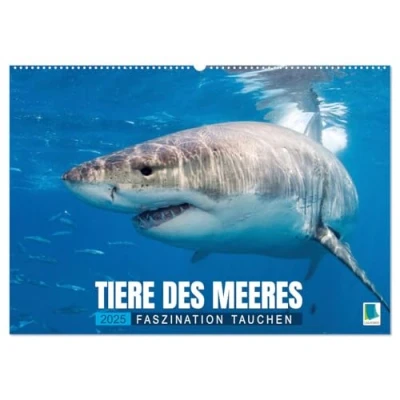 Abbildung von Tiere des Meeres: Faszination Tauchen (Wandkalender 2025 DIN A2 quer), CALVENDO Monatskalender