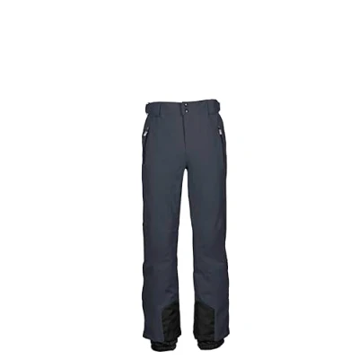Abbildung von killtec Herren Skihose/Funktionshose mit Kantenschutz und Schneefang KSW 80 MN SKI PNTS, schwarz blau, L, 39745 000